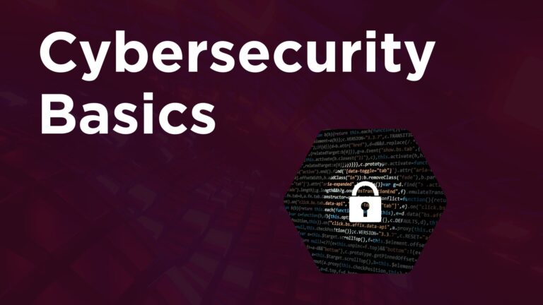 Cybersecurity Basics